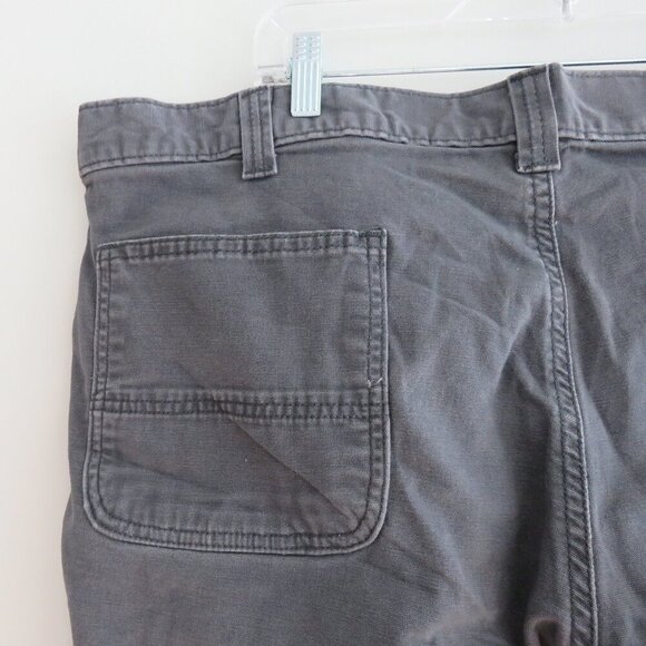 CARHARTT Rugged Flex Rigby Double Front Relaxed Fit Work Pants in Shadow Gray - Picture 13 of 14